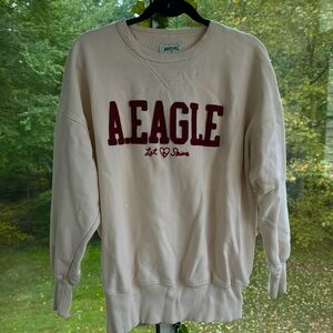 Varsity American eagle crewneck
